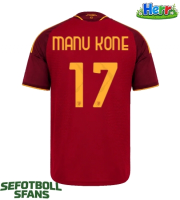 AS Roma Manu Kone #17 Hemmatröja 2026-27 Kortärmad